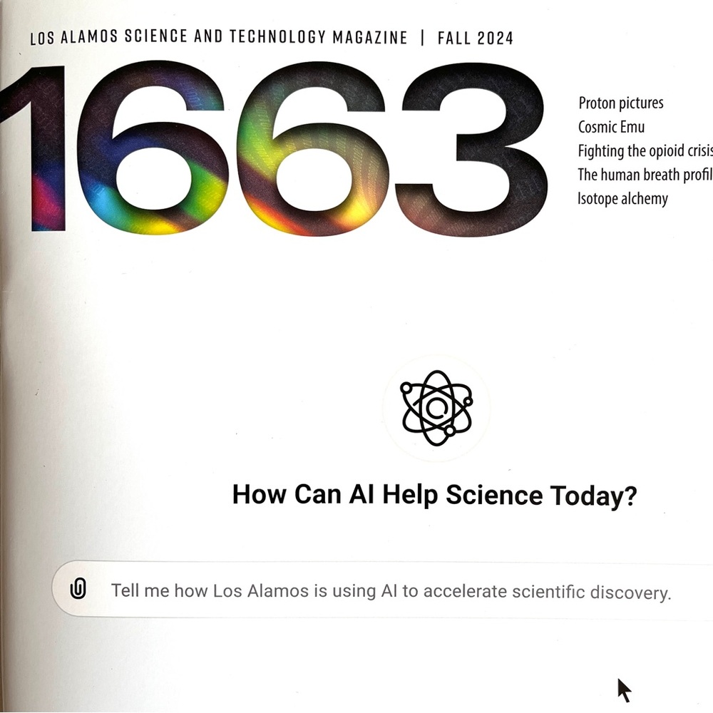 Los Alamos Science and Technology Magazine - Fall 2024 Edition - Picture 2 of 4